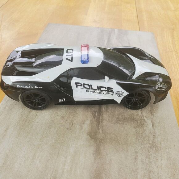 Jada Toys Hyperchargers 1:16 Ford Mustang Shelby GT500 Police Car No Remote - Picture 2 of 8